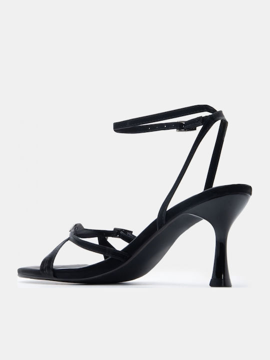 Sandals with Strass Black