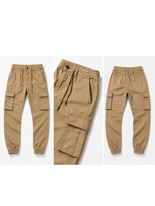 Pantaloni Cargo Bej