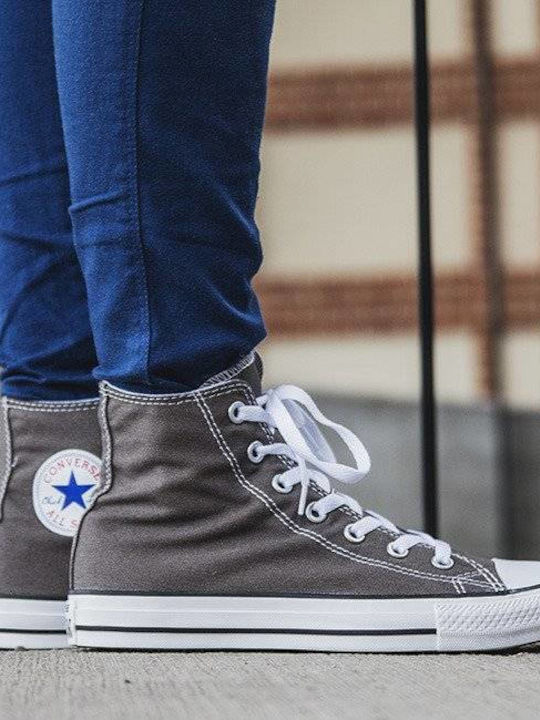 Chuck Taylor All Star Hi Stiefel Charcoal