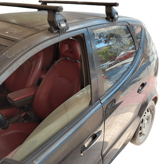 Menabo Aluminum Car Roof Bars Luggage Rack Kit for Mercedes-Benz A Class 1997-2004 Set with Roof Rack Legs MP.MERCEDESW168.03