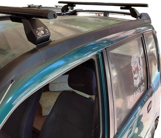 Hermes Aluminum Car Roof Bars Kit for Daihatsu Move 1995-2002 with Roof Rack Legs