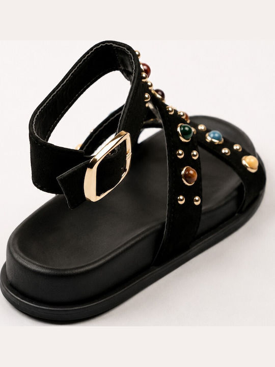 Sandale Casual Damă Negre