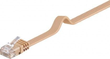 Goobay U/UTP Cat.6 Gigabit Мрежови кабел Ethernet 5 m Кафяв