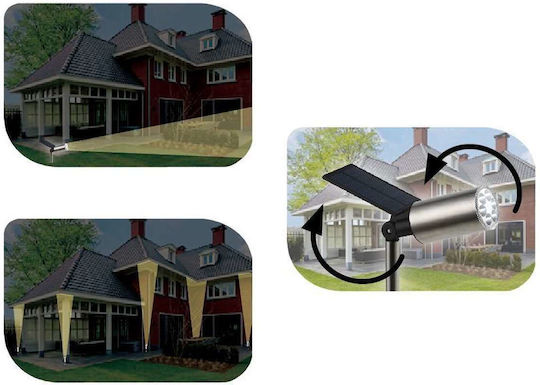 PowerPlus Solarleuchte 1W Warmes Weiß mit Fotowiderstand IP44