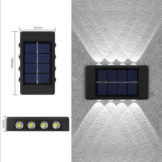 Keskor Wall Mounted Solar Light IP65 10x6cm