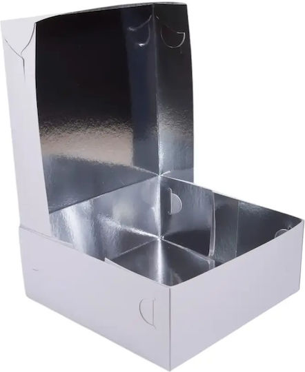 Cutie De Aluminiu Albă Pentru Păstrare A Alimentelor 1 Buc No 10