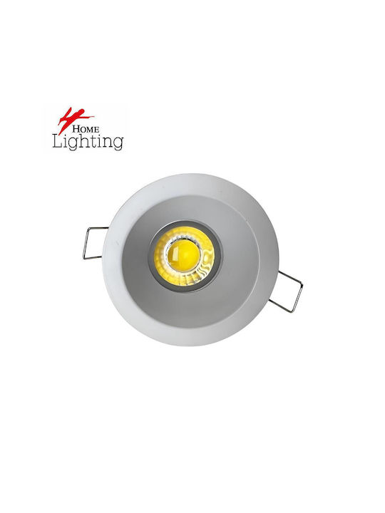 Home Lighting Glim Metallischer Deckenstrahler mit GU10 Fassung 8,7x8,7cm