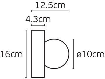 VK Lighting Wandleuchte Honig VK Lighting Wandleuchte Honig