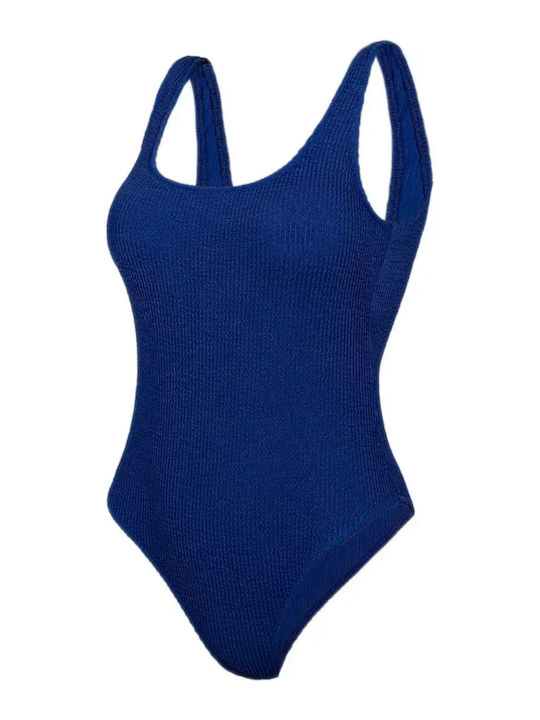 Costum De Baie Întreg Albastru Marin