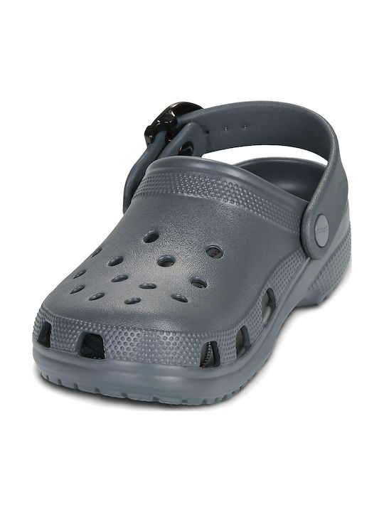 Crocs Classic Γυναικεία Σαμπό Γκρι