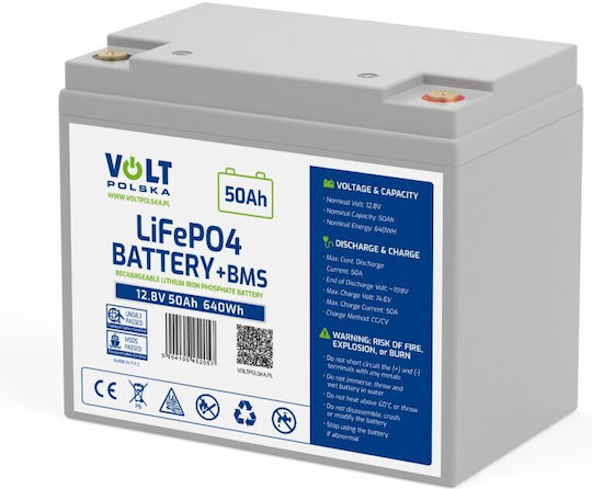 Volt Polska UPS-Batterie mit Gewicht 50Ah und Spannung 12V