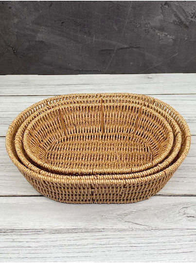 SteweHome Coș Decorativ Din Paie 23x27cm