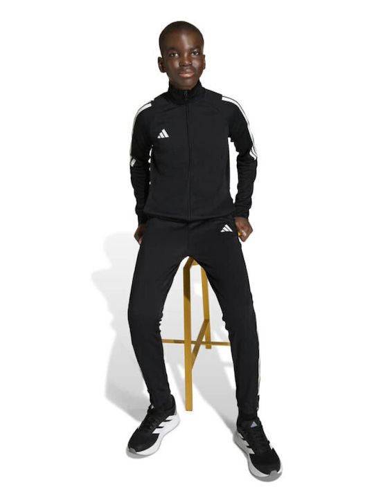 Athletic Kids Cardigan Black