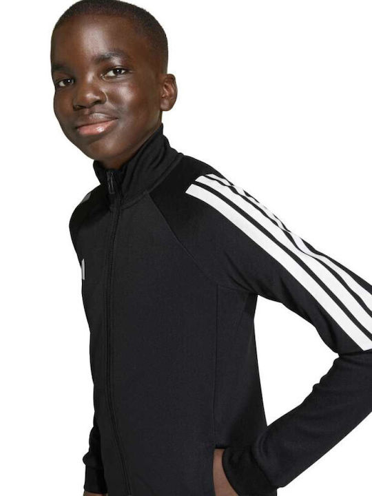 Athletic Kids Cardigan Black
