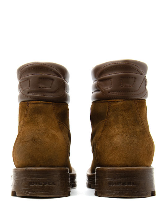 Wildleder Braune Herrenstiefel