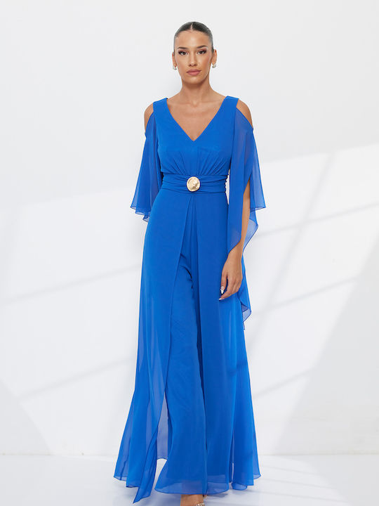 Women's Blue Jumpsuit