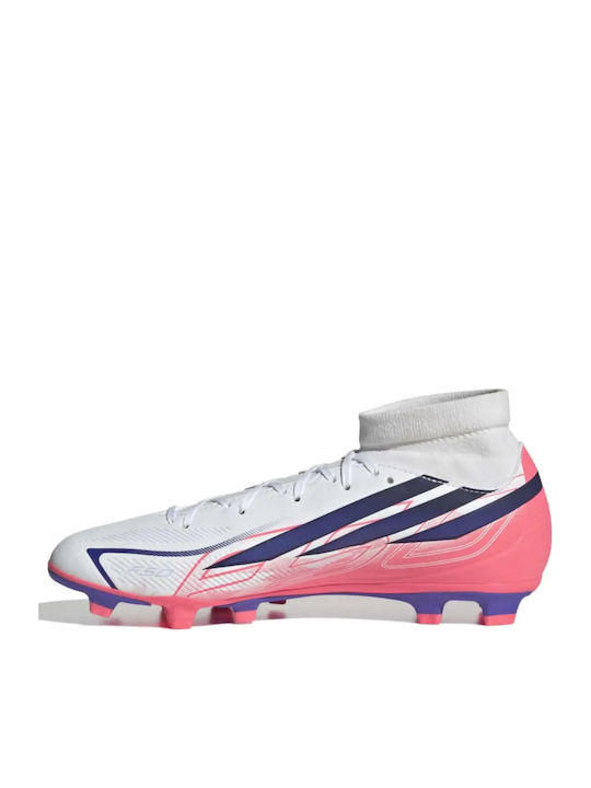adidas Club FG Ποδοσφαιρικά Παπούτσια με Τάπες Λευκά