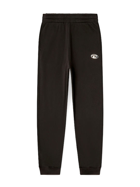 Herren-Sweatpants mit Gummizug Schwarz