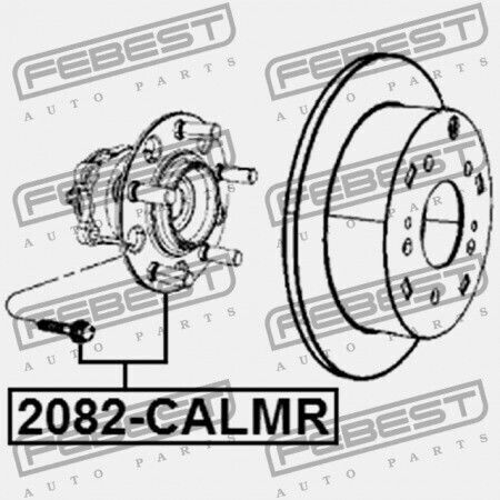 Hintere Radnabe Chrysler Sebring II 2006-2010 05105719ab