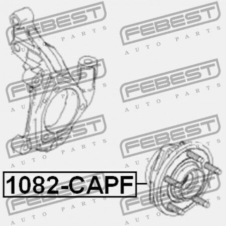 Chevrolet Captiva Front Hub 2010 Eu 25903358