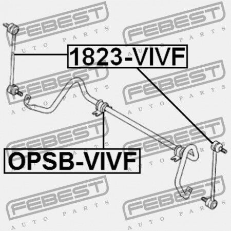Bieleta Bara Stabilizatoare Opel Vivaro 2001-2014 4408904