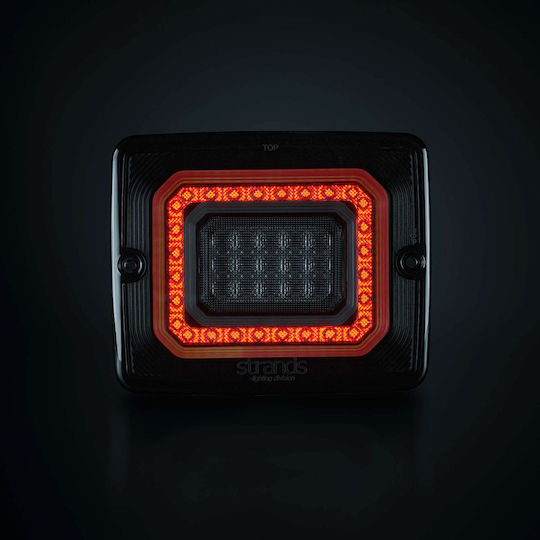 Strands For9t Illusion Lumini LED Far Spate De Semnalizare Spate Cu Ceață 10v40v Ip67