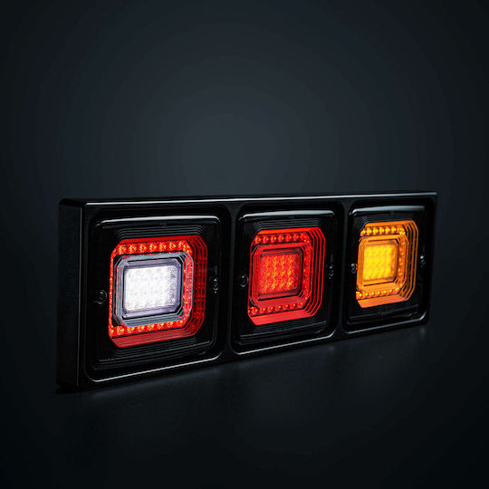 Strands For9t Illusion Lumini LED Far Spate De Semnalizare Spate Cu Ceață 10v40v Ip67