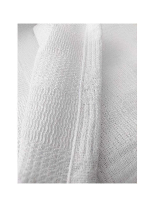SteweHome Pique Double Blanket 200x230cm White