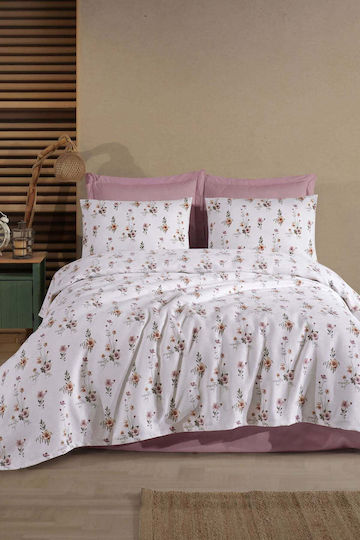 SteweHome Διπλή 200x230εκ. Λευκή