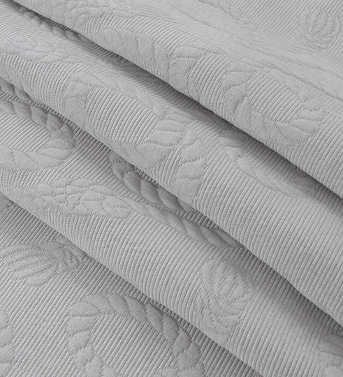 Beauty Home Decke Einlagig 170x270cm Grau