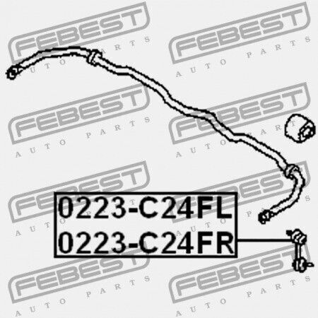 Десен Преден Линк На Стабилизатор Nissan Serena C24 1999.06-2005.05 Jp 54618-4n001