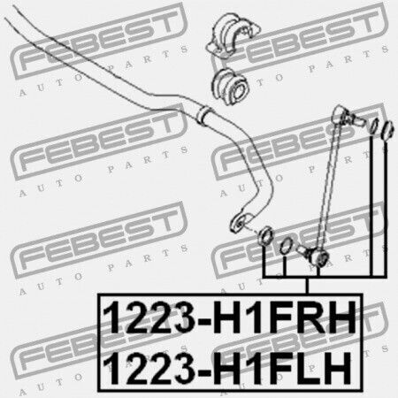 Right Front Stabilizer Link Hyundai H-1 07 2007-2015 Gen 54840-4h000