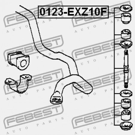 Bieleta Bara Stabilizatoare Toyota Corsa Tercel El5 Nl50 1994.09-1999.07 Jp 48819-10010