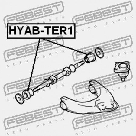 Μπροστινός Δακτύλιος Άνω Βραχίονα Ελέγχου Hyundai Terracan 2001 Gen 54430-h1100