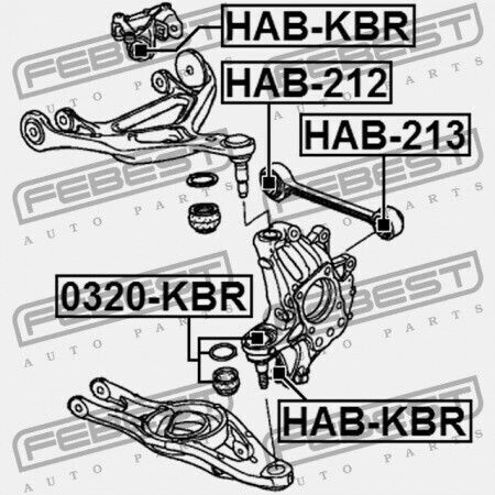 Șurub Bară Stabilizatoare Spate Honda Legend 4d Kb1 2007-2008 Jp 52340-sja-000