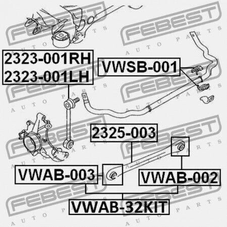 Rear Tie Rod Bolt Audi Q7 2007-2015 Ca 7l8501529a