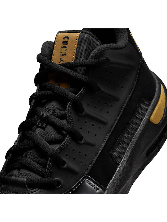 Max Aura Adidași Pentru Bărbați Tip Botine Negri / Aurii Metalici