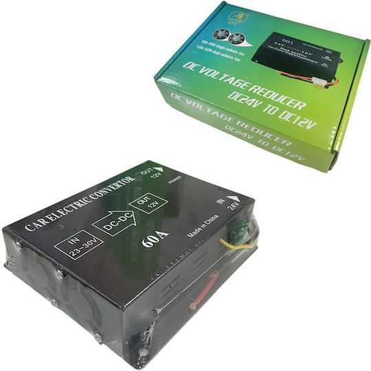 Ejc Car Transformer Converter Dc24v Dc12v 60a Car Dc Voltage Reducer