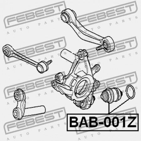 Δακτύλιος Πλωτού Άξονα Bmw X5 E53 1999-2006 Ece 33326767748