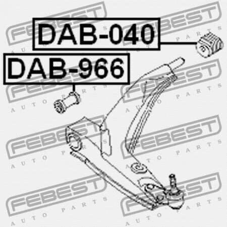 Vorderarmlehne Kontrollarm Rückring Chevrolet Lanos T100 1997-2002 90235040