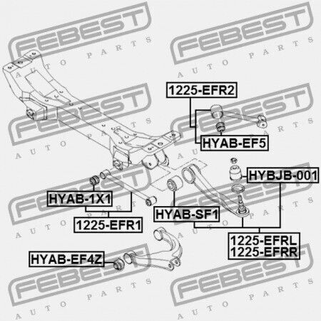 Inel Bara Spate Fixare Hyundai Sonata Ef 02 2001-2006 Dom 55254-38000