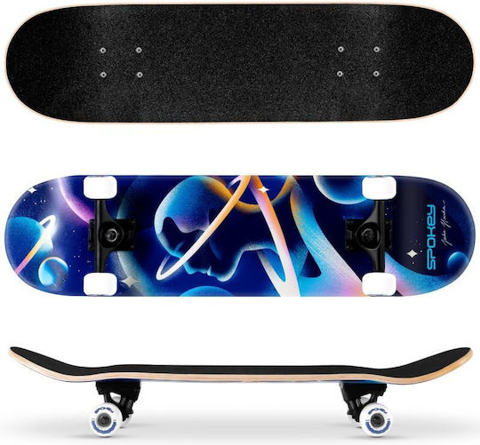 Spokey Skateboard-uri Complete Placă Scurtă Neagră