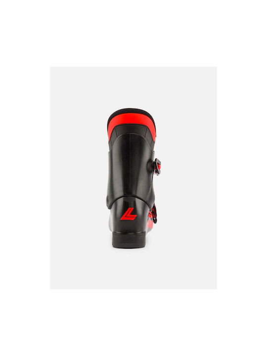 Lange Bocanci de schi pentru copii Black/electric Red