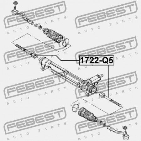 Bară De Direcție Audi TT Coupe Roadster 2007-2014 USA 8J0423810