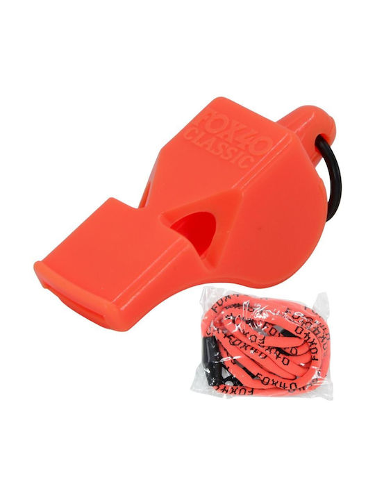 Fox 40 Classic Orange Whistle String Orange