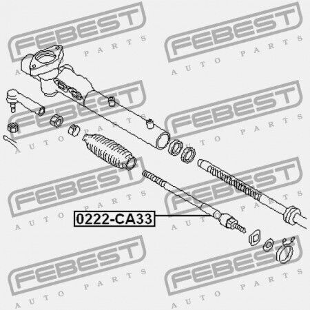 Steering Rod Nissan Maxima Ca33 2000.01-2006.01 El 48521-2y405