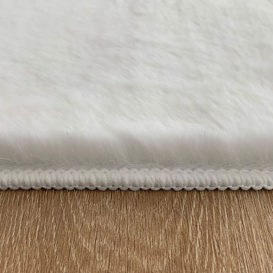 Beauty Home Schlafzimmer-Teppichsets Weiß 3Stücke Beauty Home Schlafzimmer-Teppichsets Weiß 3Stücke