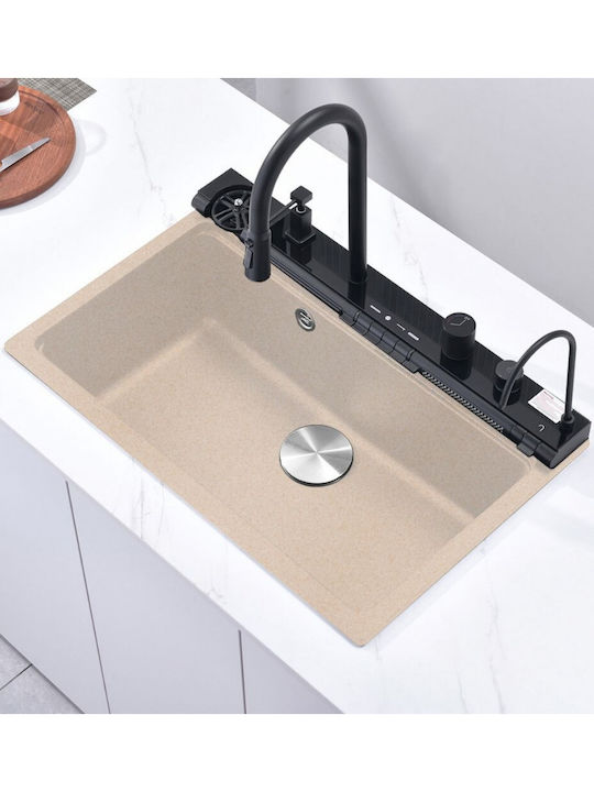 Inter Ceramic Μπαταρία Κουζίνας Πάγκου