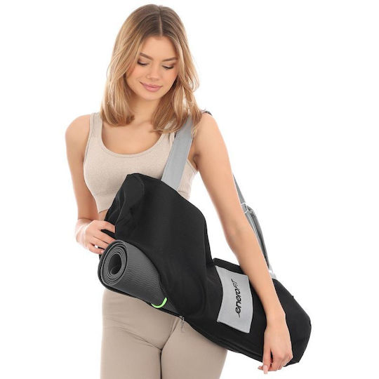Enero Fit Yoga Mat Bag Strap Black
