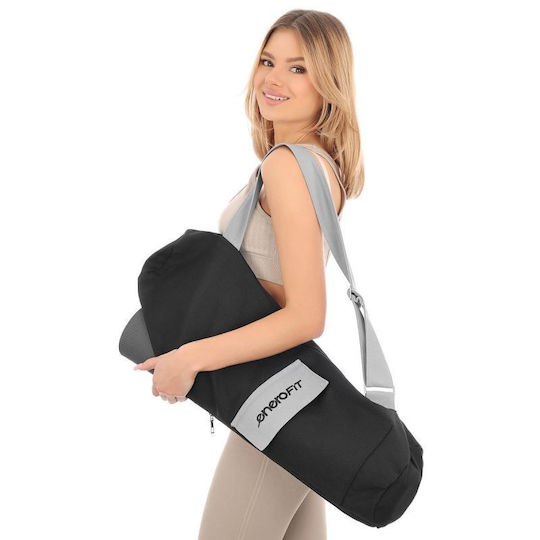 Enero Fit Yoga Mat Bag Strap Black
